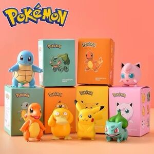 POKÉMON Official Figurines (4 Sealed Boxes)
